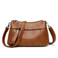 iddle aged women's bag, mother's bag, 2024 new ersatile mother-in-law soft leather bag, single shoulder crossbo bag, hand-held small bag.