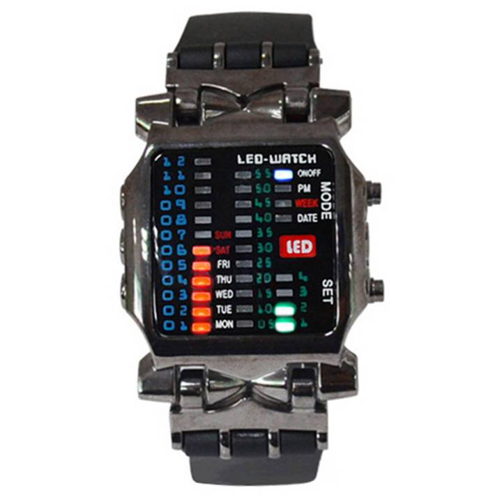 Watch%20Rectangle%20Adjustable%20Plastic%20Creative%20Number%20Matrix%20LED%20Digital%20Watch%20for%20Boys%20-%20Image%202