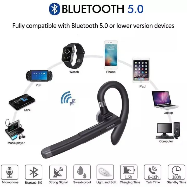 %EF%BC%88NEW%EF%BC%89BlueWow%20Bluetooth%20Wireless%20Earphone%20with%20Mic%20Hands-Free%20Wireless%20Earphone%20Headphones%20Single-Ear%20Hook%20for%20Driving%20Business%20Office%20Compatible%20with%20iPhone%20and%20Android%20YYK-520%20-%20Image%203