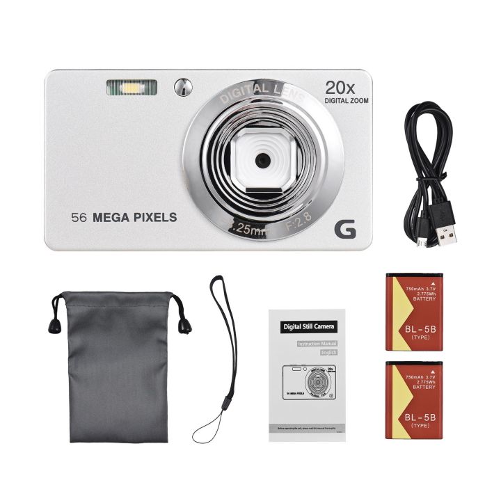 2.7-inch%20TFT%20Digital%20Camera%2056MP%204K%20Ultra%20HD%2020X%20Zoom%20Auto%20Focus%20Self-Timer%20Face%20Detection%20Anti-shaking%20with%202pcs%20Batteries%20Hand%20Strap%20-%20Image%203