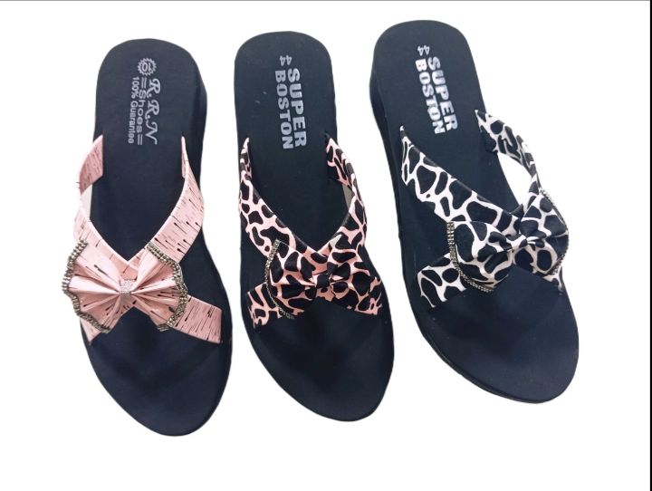 Premium Quality Fashionable Semisolid Sandal For Woman , Ladies Flat Slipper Sandals Sandel for Girls