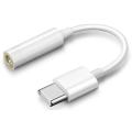 Type-C to 3.5mm Jack Converter Earphone Audio Adapter Cable Type USB C to 3.5mm Headphone Aux Cable. 