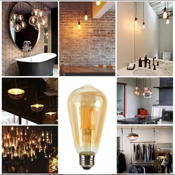 Vintage LED Edison Bulb 4W E27holder 2700k | Daraz.com.bd