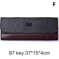 PU Felt keyboard carrying case bag. 