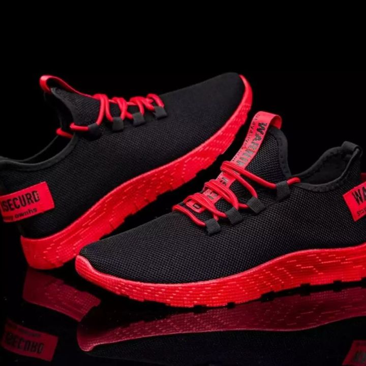 Sneakers: Colorful Lace-Up Lightweight Shoes for Men - Fashionable and Comfortable