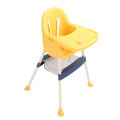 Baby Folding High Chair Height Adjustable Safety Harness Baby Dining Highchair for Infant. 