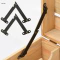 2Pcs Hinge Lid Flap Hold Stay Support for Cabinet Versatile 145x31mm. 
