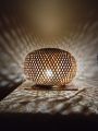 Bamboo Round Hanging Lampshade / Bamboo Made Ceiling Hanging Lampshade.