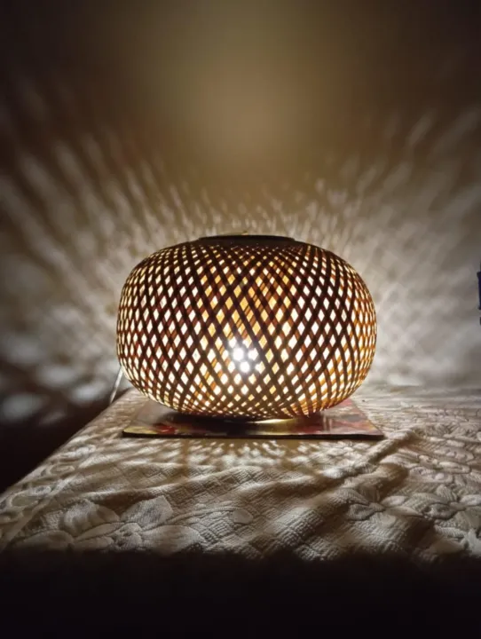 Bamboo%20Round%20Hanging%20Lampshade%20/%20Bamboo%20Made%20Ceiling%20Hanging%20Lampshade%20-%20Image%203