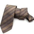 Tie for Men Formal Business 8cm Wide Striped Dot Professional Wedding Necktie.