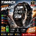 TIMACK® Q11 SMART WATCH—— New LED Men's Smartwatch Bluetooth Talking Smartwatch Multi Sport Mode Health Monitor Outdoor Sport Smart Watch For Android.