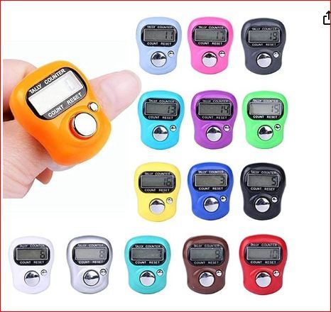 Digital Electronic LCD Tasbih Finger Tally Counter Islamic Zikir Islam ...