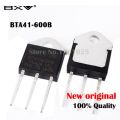 【Universal Car Parts Store】（NEW）5PCS BTA41-600B BTA41-600 Triac 600V 40A Free shiping BTA41600B BTA41600 BTA41 TO-3P. 