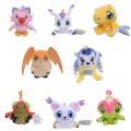 Anime Digimon Adventure series Plush doll Ornaments pet toy Kawaii birthday christmas gift Pendant. 