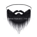 1pc DIY Fancy Dress Fake Beard Long Fluff Beards Cosplay Costume Props Santa Claus Beard Eyebrows Mustache Christmas Party Suppl. 