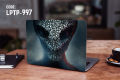 LPTP-997 Alien Head Filled With Skulls Wallpaper premium quality laptop sticker.