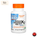 Doctor's Best Natural Vitamin K2 MK-7 with MenaQ7 45 mcg - 60 Veggie Caps. 