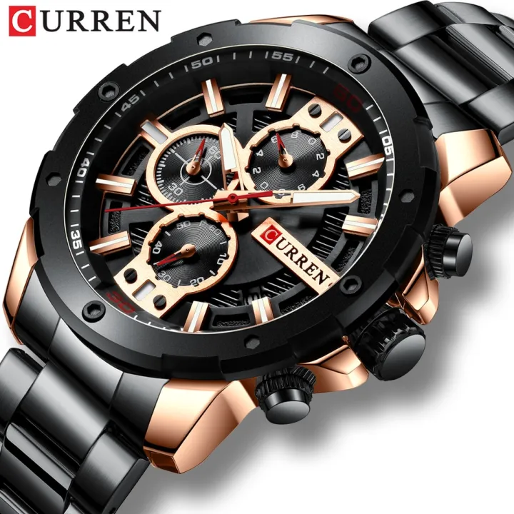 CURREN%20Luxury%20Quartz%20Wristwatch%20Men%20Sport%20Watches%208336%20Stainless%20Steel%20Band%20Chronograph%20Clock%20Male%20Waterproof%20-%20Image%203