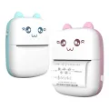 Thermal Mini Printer Label Sticker Printer Notes Printer Mobile Thermal Photo Printer Rechargeable Bluetooth Pocket Printer, Nadra-C9-Blue-Mini-3-Roll. 