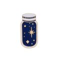 【beauty code store】Cartoon Fashion Blue Travel Wishing Bottle Blueberry star Pins Brooch for Women Man Accessories dropshipping. 