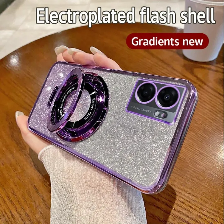 lthmy%20for%20Oppo%20A57%204G%20CPH2387%20casing%20electroplating%20soft%20glitter%20TPU%20phone%20back%20cover%20phone%20case%20magnetic%20bracket%20-%20Image%206