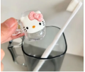 vairal  Kitty Toothbrush Head Protective Cover Household Dust-Proof Electric Toothbrush Storage Clip High-Looking Travel Portable. 