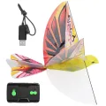 RC Flying Bird Toy Highly Simulation 2.4GHz Remote Control EBird Children Kid Toy (Orange). 