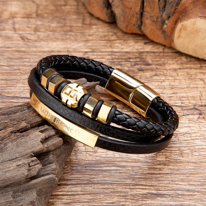 Wholesale%20High%20Quality%20Men's%20Leather%20Hand%20Jewelry%203%20Layers%20Real%20Leather%20Bracelet%20Magnetic%20Clasp%20Men%20Bracelet%20-%20Image%204