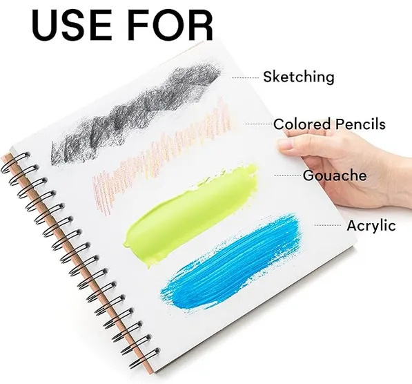 HIMI%20Gouache%20Pad%207X10''(98lb/160g)%2050%20Sheets%20Mix%20Paper%20Pad,%20Side%20Wire%20Bound,%20Fine%20Texture,%20in%20Gouache%20Acrylic%20Art%20Pad%20for%20Sketching,%20Ink%20Sketch%20Book,%20Art%20Supplies%20Drawing%20Pad%20Gift%20-%20Image%202