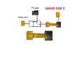 SIM Extender For all Hybrid slot Mobile to Use 2 SIM And Micro SD Card At a time. 