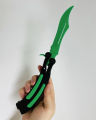 3D Printed CS2 Butterfly Knife Replica – Gaming Prop for Display & Cosplay.