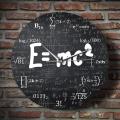 Tory of Relativity Math Formula Wall Clock Scientist Physics Teacr Gift School Clroom Decor. 