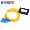 Computer Ethernet Ftth SC UPC 1X2/4/8/16 PLC Single Mode Fiber Optical Splitter Fbt Optical Coupler SC APC. 