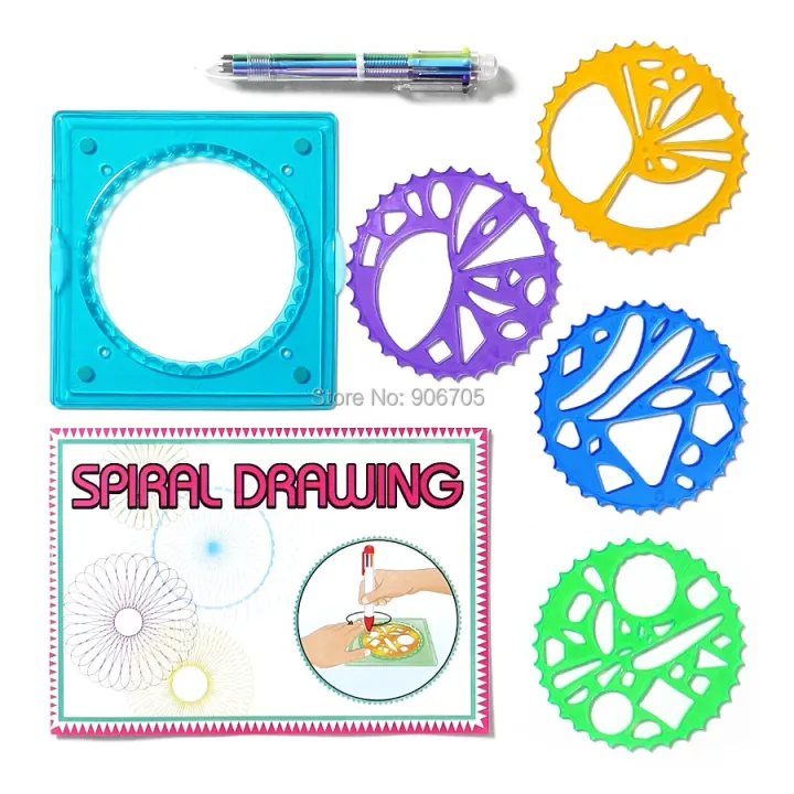%E3%80%90DIV%20MALL%E3%80%91%EF%BC%88NEW%EF%BC%89Spirograph%20set%20Draw%20Spiral%20Designs%20Interlocking%20Gears%20Wheels%20with%20pen,Creative%20paint%20toy%20For%20Adults%20Kids%20drawing%20toy%20-%20Image%202