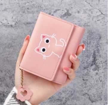PU Leather Students Leisure Mini Wallet Cute