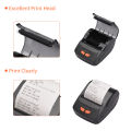 Bisofice Receipt Printer Portable 58mm Mobile Thermal Printer Wire-less BT Mini Bill Ticket Printing Compatible with Android iOS Windows with Rechargeable batt-ery for Restaurant Supermarket Retail Clothing Office Small Business. 