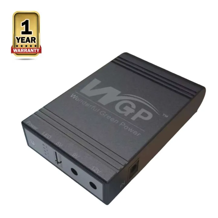 New Version WGP mini UPS 10400mAh – 5/9/12V – With 1 Year Warranty ...