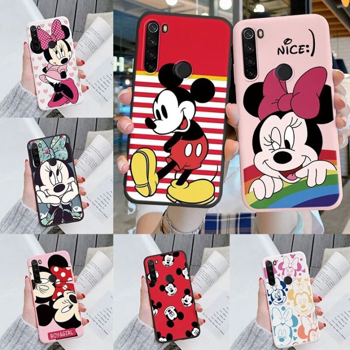 For Redmi Note 8T Note8 Pro Note T Case Minnie Mickey Mouse