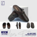 Stylish Addition - Half Shoe For Men Fashionable Premium Sandal For Men FARUK'S Flats Formal Half Shoe - Modern - Choice Expression. 