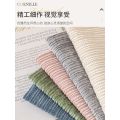 Sofa cushion 2023 new four-season universal non-slip seat cushion back towel modern simple solid color leather sofa cover.