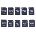 10Pcs Micro Mini TF Card Reader Micro SD to SD Memory Card Adapter Converter Tetuo. 