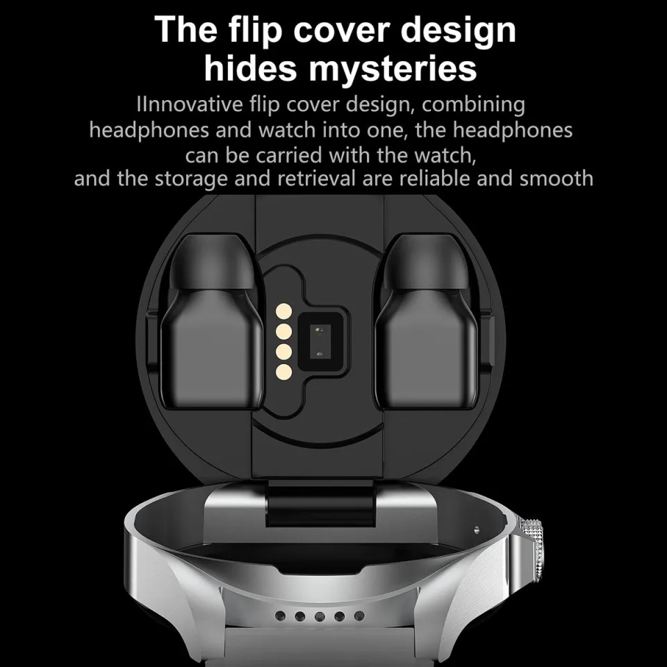 New) F36 1.46 inch TFT Color Screen 2 in 1 Bluetooth Earphone Watch,  Support Bluetooth Call / NFC | Daraz.com.bd