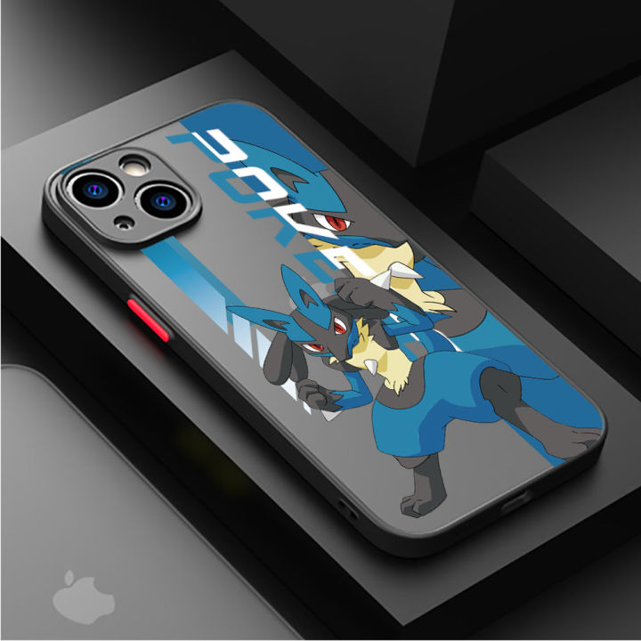 Matte%20Case%20for%20IPhone%2015%2013%2012%2011%2014%20Pro%20Max%20Mini%20X%20XS%20Max%20XR%206relax%207%208%20Plus%20SE(2020)%20Shockproof%20Cases%20P-Pokemons%20Charizard%20Lucario%20-%20Image%204