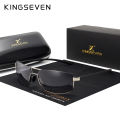 KINGSEVEN Brand Design Sunglasses Men Driving Square Frame Sun Glasses Male Classic Unisex Goggles Eyewear Gafas.