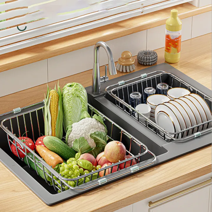 Adjustable%20Dish%20Drying%20Rack%20Stainless%20Steel%20Dish%20Drainer%20Fruit%20Vegetable%20Drainer%20Kitchen%20Sink%20Drain%20Holder%20Storage%20Rack%20-%20Image%205