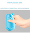 Cute Bear Blue Bubble Toilet Cleaner Magic Automatic Flush Toilet Cleaner Helper Blue Bubble Cleaning Deodorizes For Bathroom.