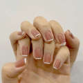 Nail polish gentle, long-lasting, fast drying, tasteless, no baking, spring summer students' nude color is white, can be torn and peeled, female.