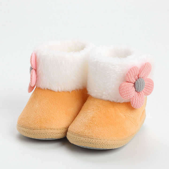 Good-Love Store】（NEW）Newborn Baby Girls Boys Soft Booties Solid