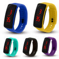 Children Kids Silicone Band LED Screen Electronic Digital Sports Wrist Watch.