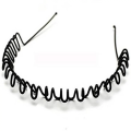 Hair Band For Men & Women / Zig zag Head Band / Metal Hair band / Zig zag Hair band / চুলের ব্যন্ড / মাথার ব্যন্ড / জিগ জ্যাগ ব্যন্ড-5 pcs (combo)).